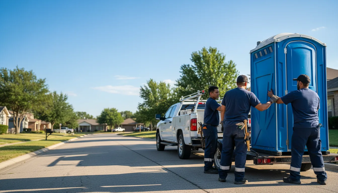 Portable Toilet Rental in Winston, MO near me